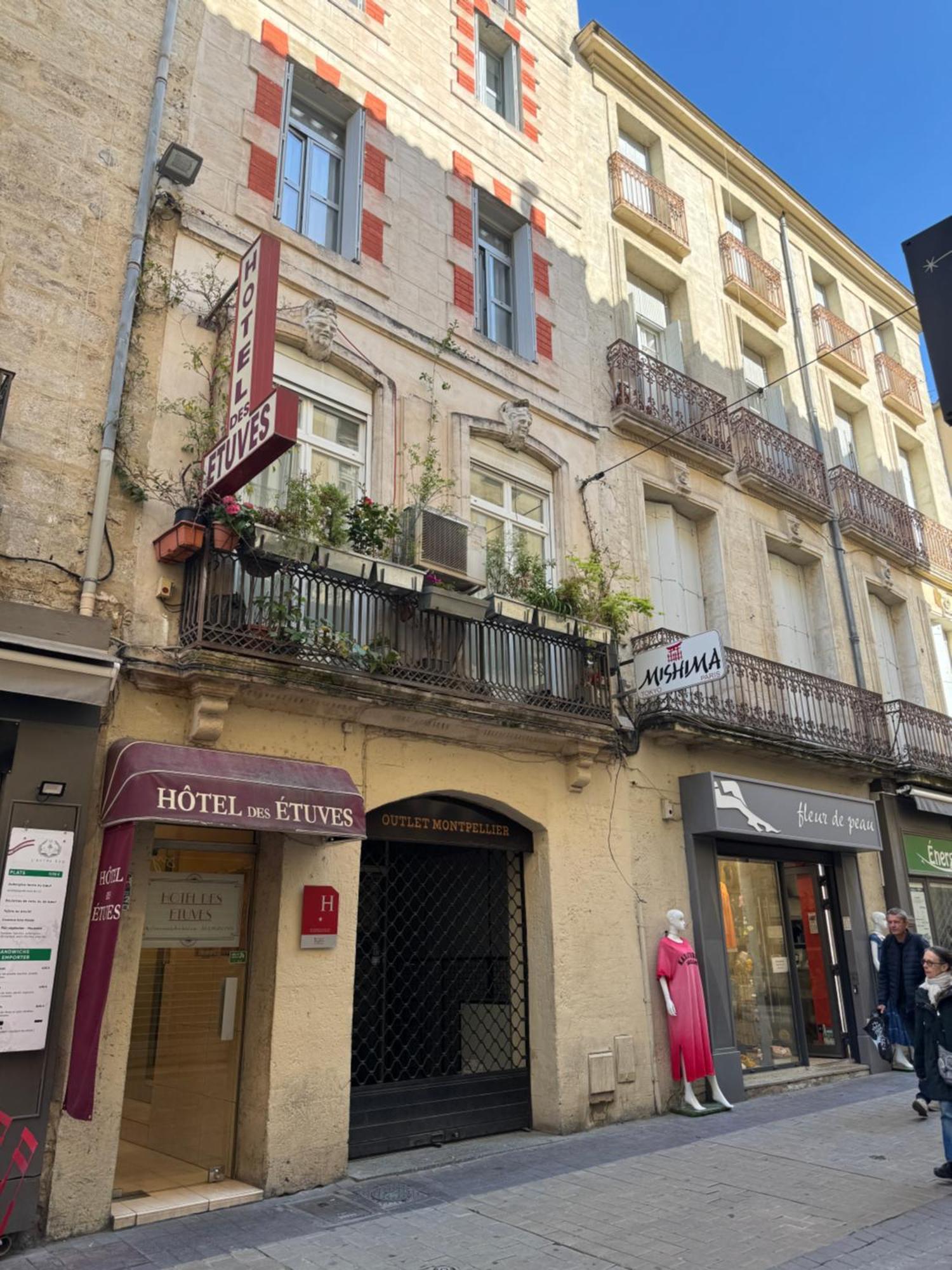Hotel Des Etuves Montpellier Eksteriør billede